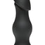Titanmen The Rumpy Smooth Cushioned Anal Plug - Black