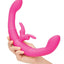 Together Toy Silicone Rechargeable Echo Function Vibrator For Couples - Pink