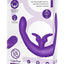 Together Toy Silicone Rechargeable Echo Function Vibrator For Couples with Remote Control - Purple