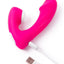 Together Toys Internal Kisses Silicone Rechargeable Dual Stimulation Vibrator with Remote Control