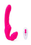 Together Toys Together Silicone Rechargeable Remote Control Strapless Strap-On Vibrator - Pink