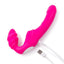 Together Toys Together Silicone Rechargeable Remote Control Strapless Strap-On Vibrator - Pink