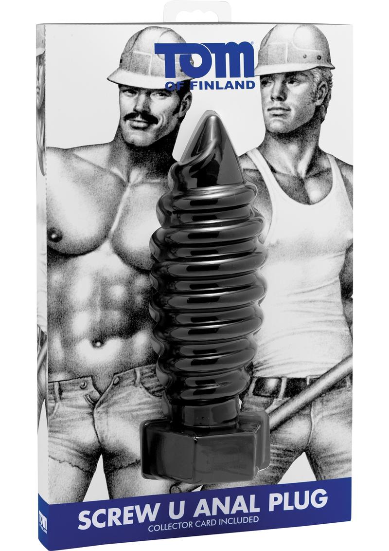 Tom Of Finland Screw U Anal Plug