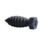 Tom Of Finland Screw U Anal Plug - Black