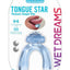 Tongue Star Pleasure Tongue Vibrator - Blue