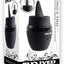 Tongue Tied Rechargeable Silicone Clitoral Stimulator - Black