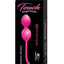 Touch Kegel Balls Silicone Rechargeable Vibrating Balls - Pink