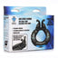 Trinity Men 10x Cock Cobra Dual Stimulating Rechargeable Silicone Cock Ring