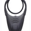 Trinity Men 10x Rechargeable Silicone Cock Ring with Vibrating Taint Stimulator