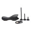 Trinity Men 10x Vibrating Rechargeable Silicone Penis Head Teaser with Urethral Sounds