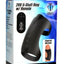 Trinity Men 7x G-Shaft Silicone Rechargeable Cock Ring with Remote Control
