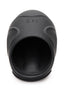 Trinity Men Rechargeable Silicone 7x Vibrating Silicone Ball Sack - Black/Blue