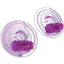 Trinity Vibes Razzle - Vibrating Nipple Pads - Purple