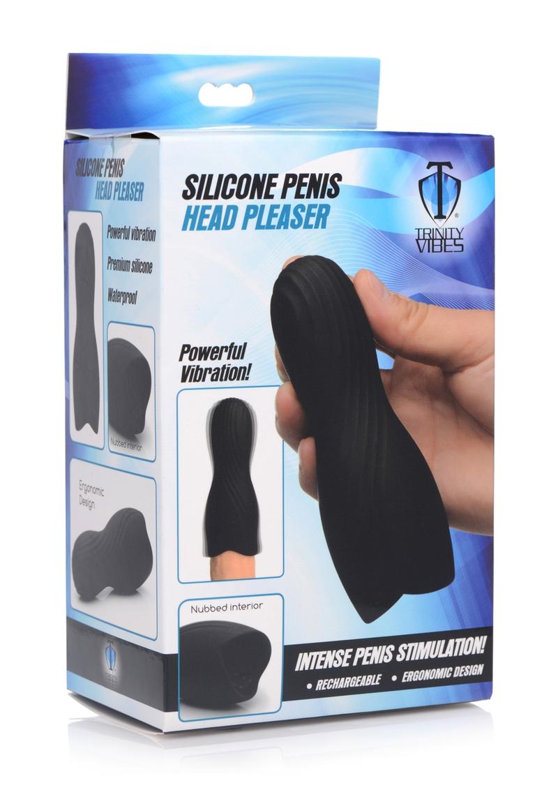 Trinity Vibes Rechargeable Silicone Penis Pleaser