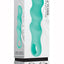 Triple Teaser Silicone Rechargeable Triple Motor Vibrator - Aqua/Teal