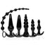 Try-Curious Anal Plug Kit - Black