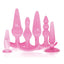 Try-Curious Anal Plug Kit - Pink