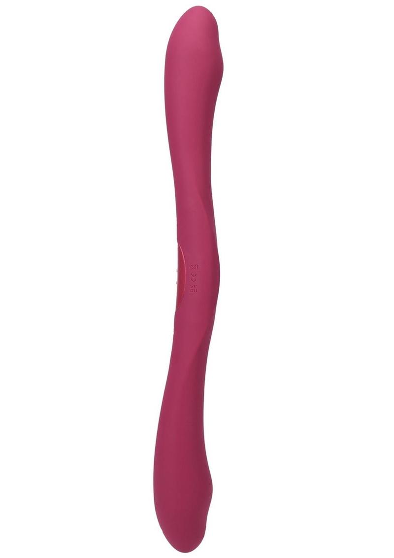 Tryst Duet Rechargeable Silicone Double End Vibrator with Remote Control