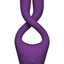 Tryst V2 Bendable Silicone Massage with Remote Control - Purple