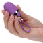 Turbo Buzz Rechargeable Bullet with Removable Silicone Sleeve - Purple