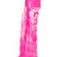 Twisted Love Twisted Ribbed Probe Silicone Anal Probe - Pink