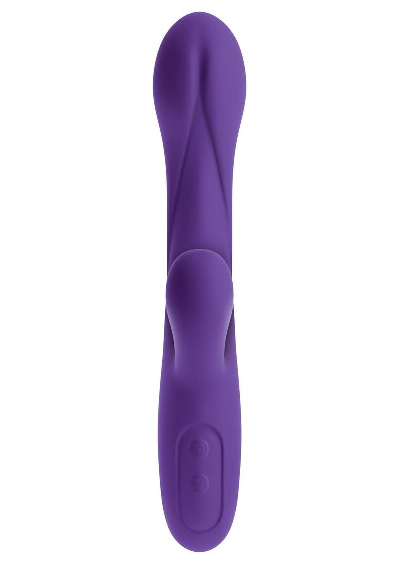 Ultimate Rabbits No 3 Plum Vibrator Multi Speed Waterproof Rechargeable