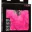 Ultra Fluffy Furry Cuffs - Metal/Pink