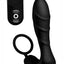 Under Control Rechargeable Silicone Prostate Vibrator and Cock Strap with Remote Control