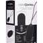 Under Control Rechargeable Silicone Vibrating Bullet with Remote Control - Black