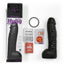 Vac-U-Lock Codeblack Realistic Hung Dildo - Black - 12in
