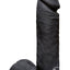 Vac-U-Lock Codeblack Ultraskyn Dildo - Black - 8in