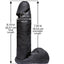 Vac-U-Lock Codeblack Ultraskyn Dildo