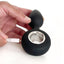 Vers Plug Vibrating Rechargeable Silicone Anal Plug - Black