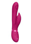 Vive Aimi Rechargeable Silicone Pulse Wave and Vibrating G-Spot Rabbit - Pink