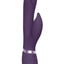 Vive Aimi Rechargeable Silicone Pulse Wave and Vibrating G-Spot Rabbit - Purple