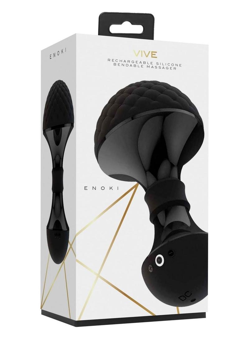 Vive Enoki Rechargeable Silicone Bendable Massager