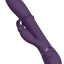 Vive Halo Rechargeable Silicone Ring Rabbit Vibrator - Purple