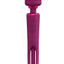 Vive Kiku Rechargeable Double Ended Wand with G-Spot Stimulator - Pink