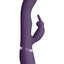 Vive May Dual Pulse-Wave and Vibrating C-Spot and G-Spot Rechargeable Silicone Rabbit - Purple