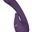 Vive Miki Rechargeable Silicone Pulse Wave and Flickering G-Spot Vibrator - Purple
