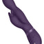Vive Niva 360 Degrees Rechargeable Silicone Rotating G-Spot Rabbit Vibrator - Purple
