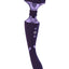 Vive Shiatsu Rechargeable Silicone Bendable Massager Wand - Purple