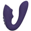 Vive Yuki Rechargeable Dual Motor G-Spot Vibrator with Massaging Beads - Purple