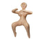 Vivid Raw Reverse Cowgirl Love Vibrating Doll - Vanilla