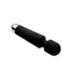 Wand Essentials Deep Velvet Silicone Wand Massager - Black/Purple