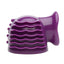 Wand Essentials Triple Thrill 3 In 1 Silicone Wand Attachment
