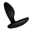 We-Vibe Ditto+ App Compatible Vibrating Rechargeable Silicone Butt Plug with Remote Control - Satin - Black