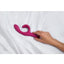 We-Vibe Nova 2 Rechargeable Silicone Rabbit Vibrator - Pink