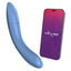 We-Vibe Rave 2 Twisted Pleasure Rechargeable Silicone G-Spot Vibrator - Blue