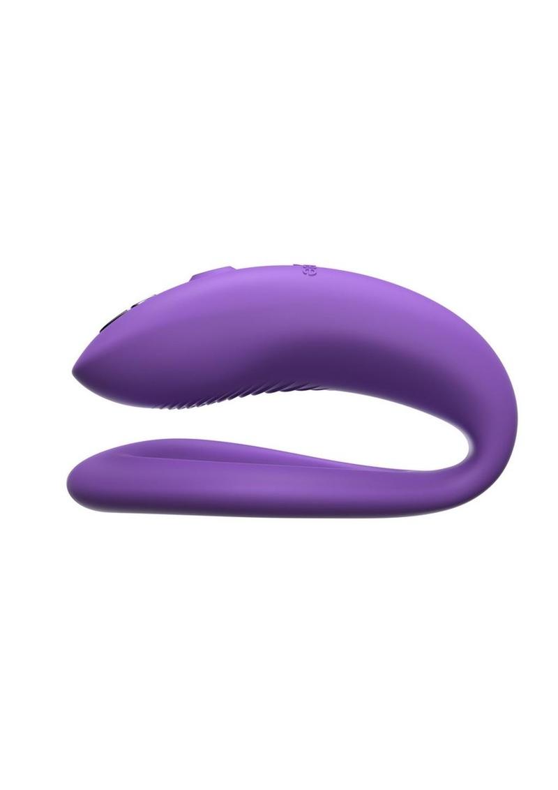 We-Vibe Sync O Rechargeable Silicone Couples Vibrator with Remote Control - Purple